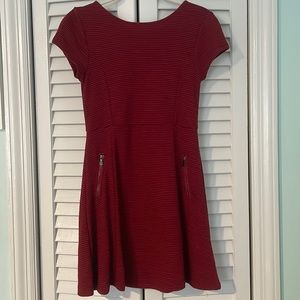 Girls red dress brand Dex size M